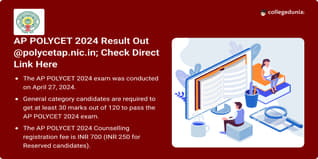 AP POLYCET 2024 Result Out @polycetap.nic.in; Check Direct Link Here